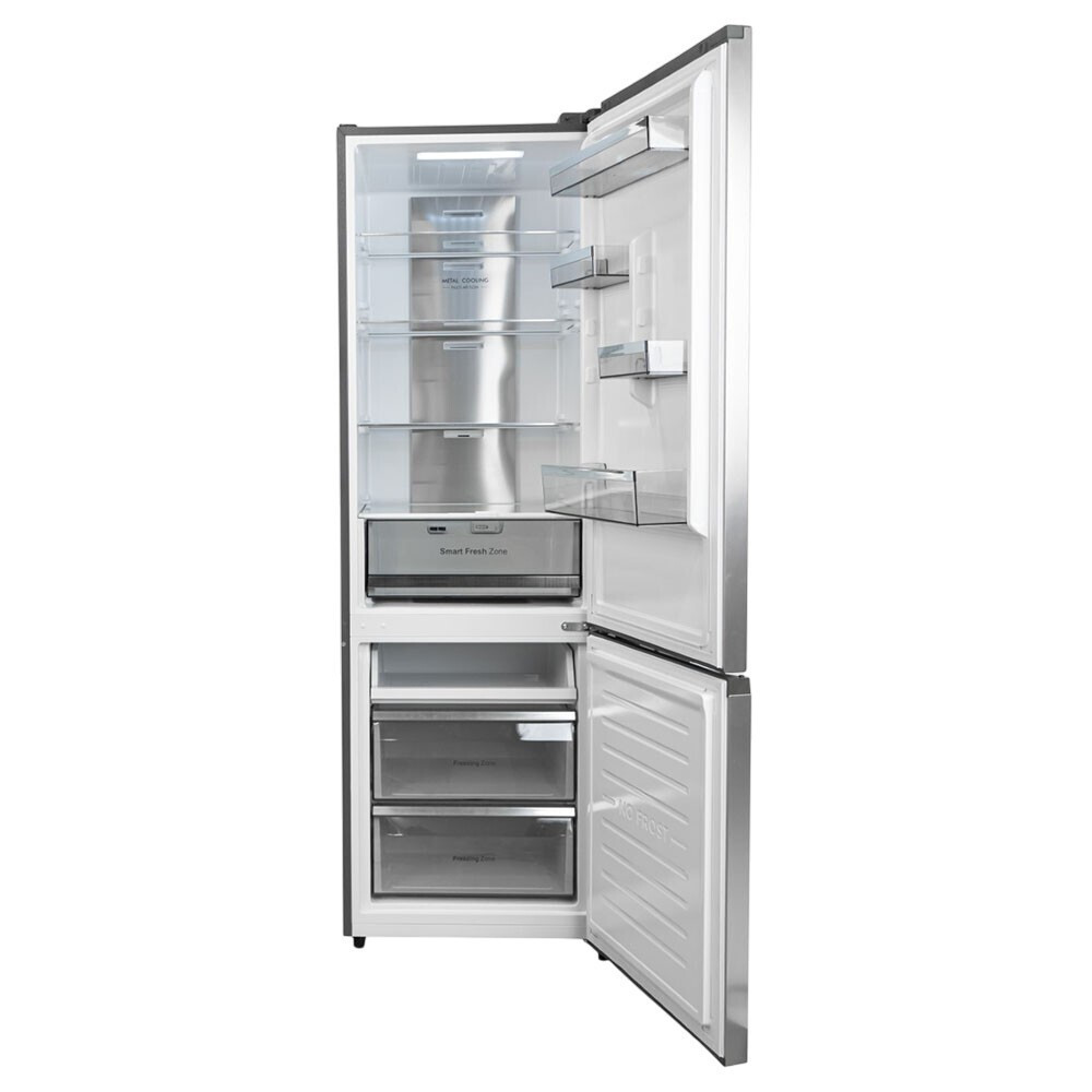 Morris Ψυγειοκαταψύκτης 405lt Total NoFrost Υ185.5xΠ59.5xΒ67εκ. Inox T73405DBN