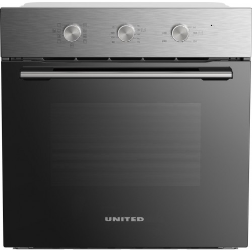 United Φούρνος άνω Πάγκου 70lt Π59.5εκ. Inox