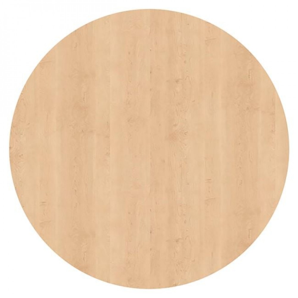 Contract Sliq Smooth Supreme Επιφάνεια Τραπεζιού Τ.werzalit Απόχρωση Maple Φ60cm/16mm