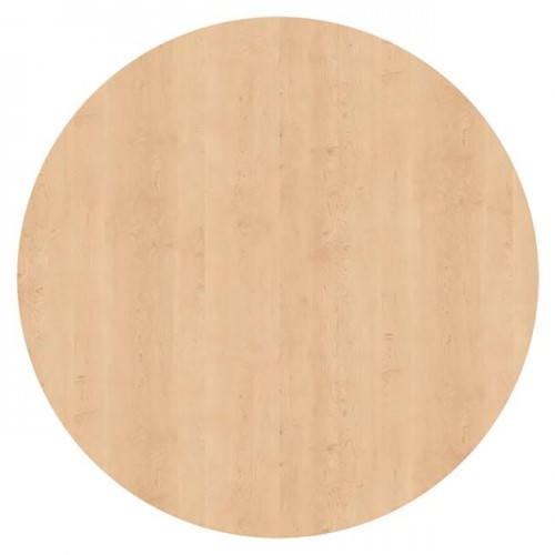 Contract Sliq Smooth Supreme Επιφάνεια Τραπεζιού Τ.werzalit Απόχρωση Maple Φ60cm/16mm