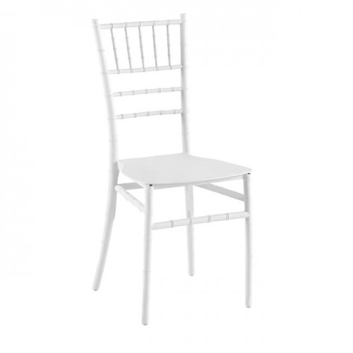 Ilona Pp Καρέκλα Εστίασης - Catering Στοιβαζόμενη Pp Άσπρο 39x47x89cm