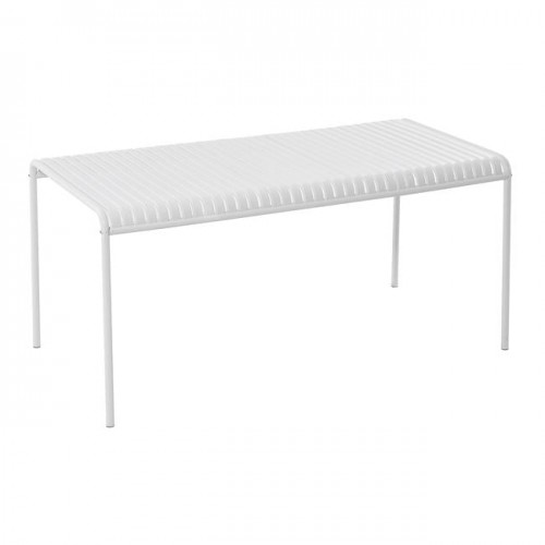 Modial Τραπέζι Μέταλλο Βαφή Άσπρο 159x80x75cm