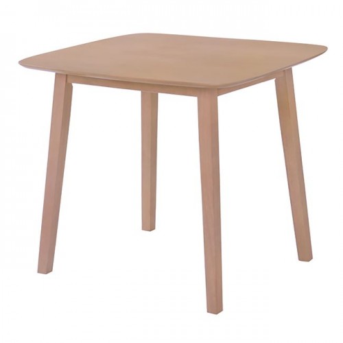 Dom Τραπέζι, Mdf Απόχρωση Oak 80x80x74cm