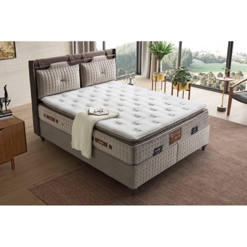Στρώμα ''QUANTUM TECK'' pocket spring+gel memory foam+latex 36-38cm 150x200