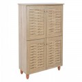 Παπουτσοθηκη-ντουλαπι Miranda 77x34x123 Εκ. Καρυδι 02.01.0155 Μοριοσανίδα SONOMA