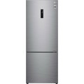 LG Ψυγειοκαταψύκτης GBB566PZHMN Total No Frost 462lt Platinum Silver