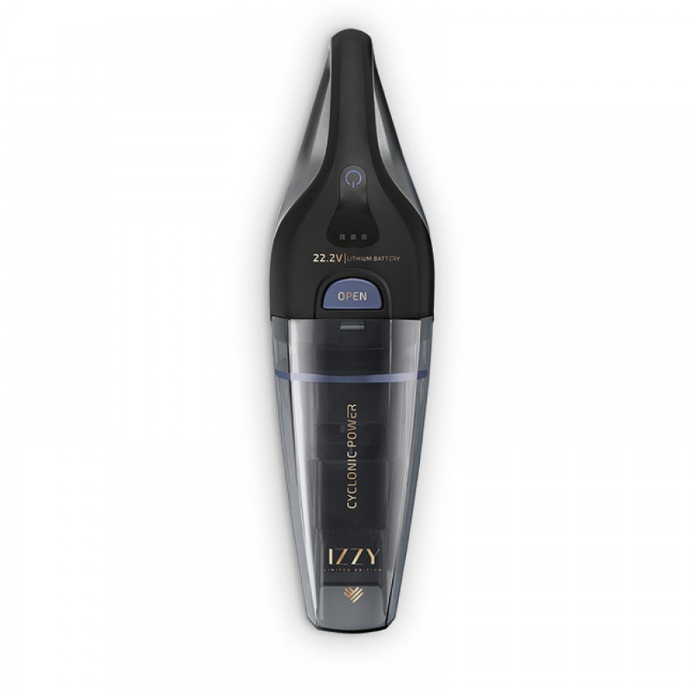 Izzy Cyclonic Power IZ-4005 Επαναφορτιζόμενο Σκουπάκι Χειρός 22.2V Μαύρο