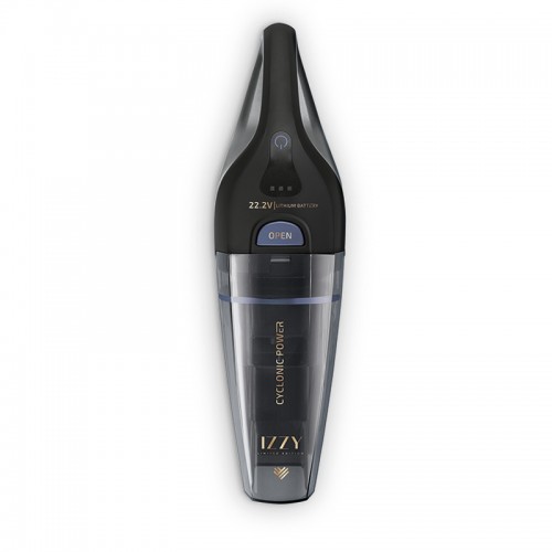 Izzy Cyclonic Power IZ-4005 Επαναφορτιζόμενο Σκουπάκι Χειρός 22.2V Μαύρο