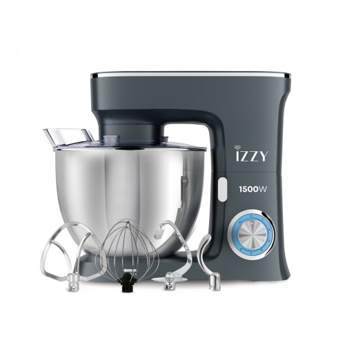 Izzy Chef Pro Κουζινομηχανή 1500W με Ανοξείδωτο Κάδο 8lt