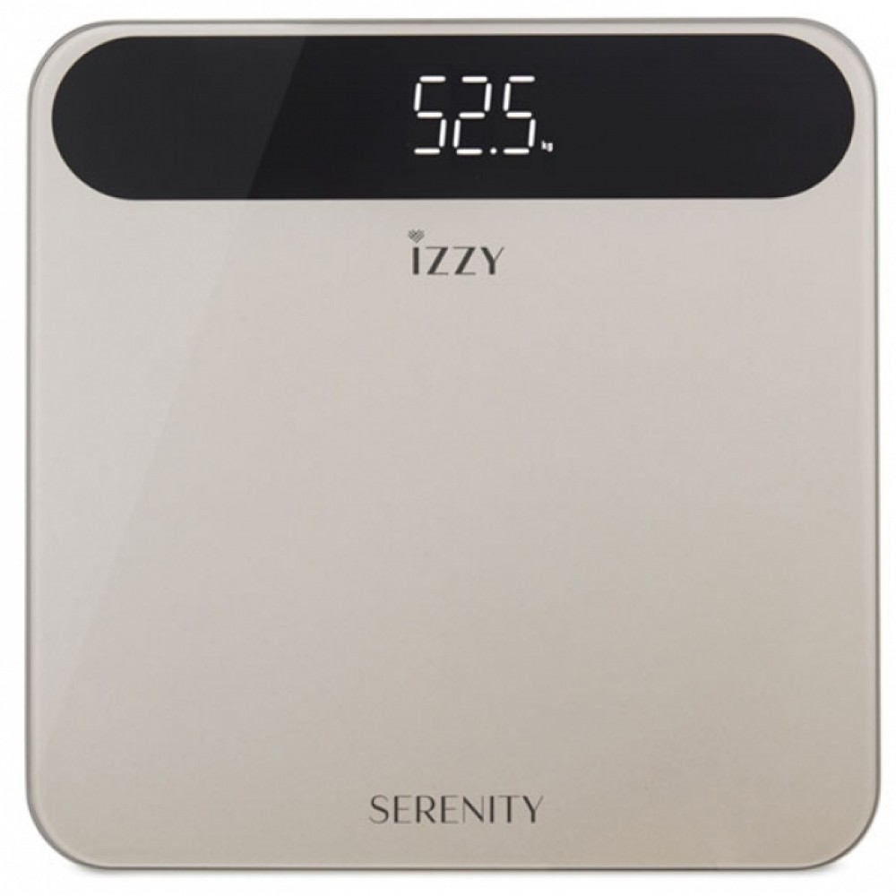 Ζυγαριά σώματος ηλεκτρονική γυάλινη Serenity IZ-7013 Izzy 224953