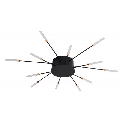Ccc 709-12 # Led Οροφησ Μαυρο Ακτινεσ