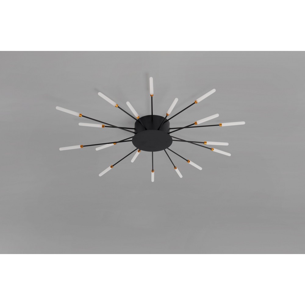 Ccc 709-18 # Led Οροφησ Μαυρο Ακτινεσ