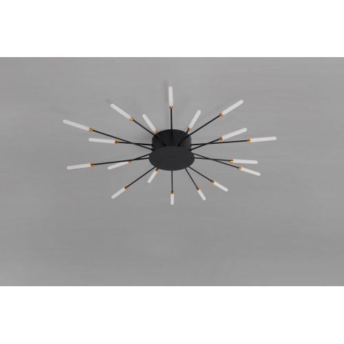 Ccc 709-18 # Led Οροφησ Μαυρο Ακτινεσ