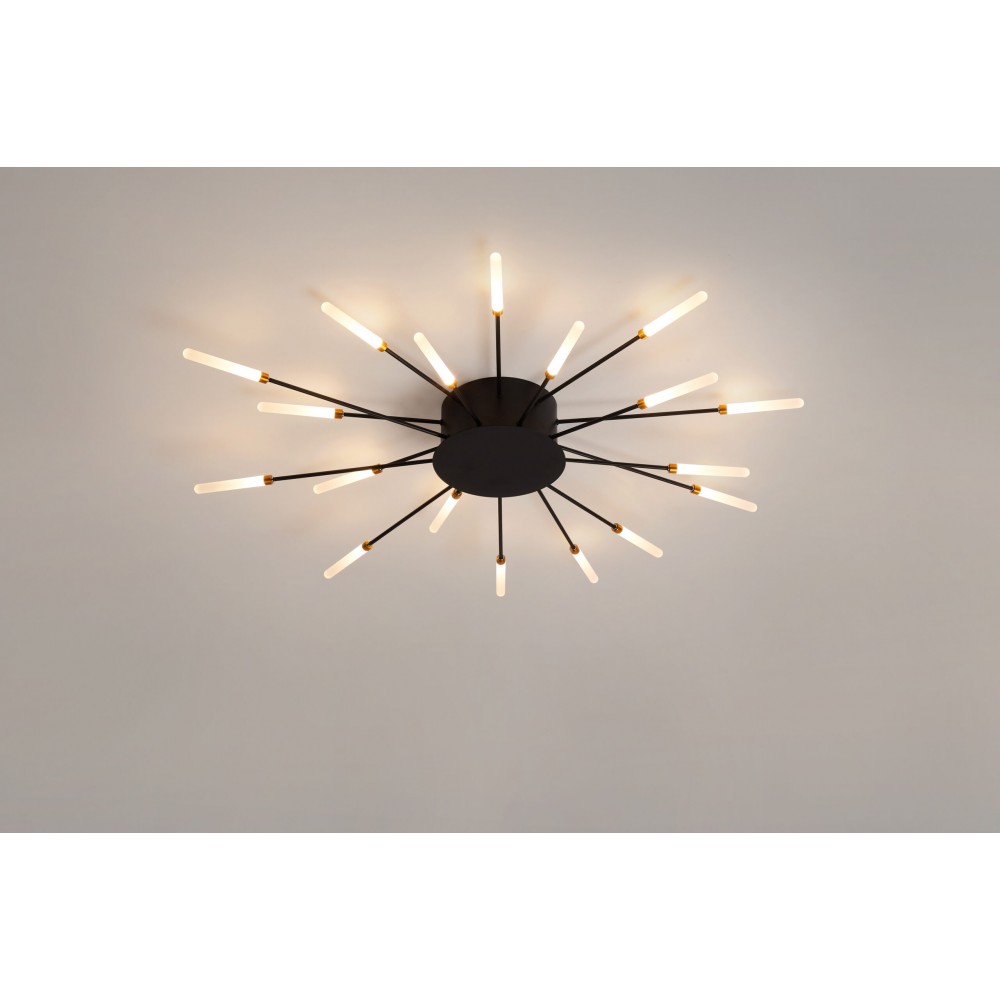 Ccc 709-18 # Led Οροφησ Μαυρο Ακτινεσ