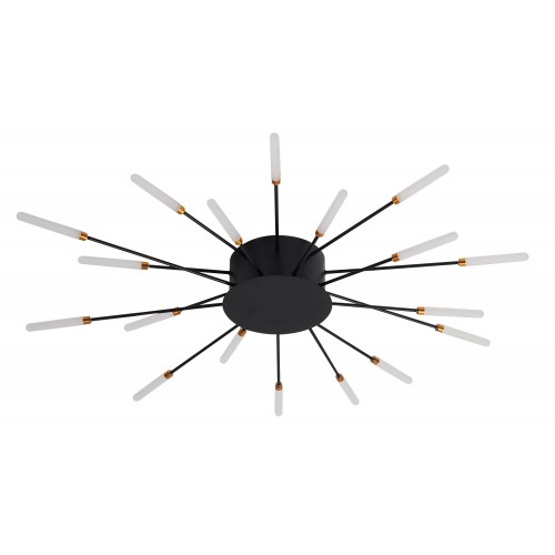 Ccc 709-18 # Led Οροφησ Μαυρο Ακτινεσ