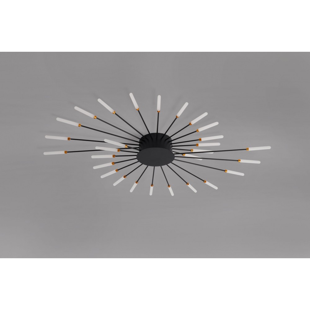 Ccc 710-28 Led Οροφησ Μαυρο Σαλιγκαρι