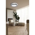 Ccc 711 # Led Οροφησ Κυκλικο Μαυρο-Ασπρο