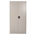 Ντουλαπα Μεταλλικη Duron Hm5959.01 Διφυλλη Με 5 Αποθ. Χωρουσ Γκρι 90Χ40Χ180Yεκ