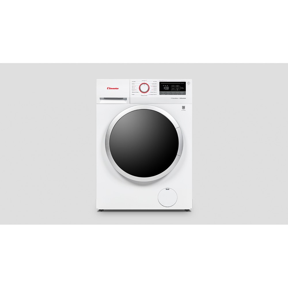Inventor Πλυντήριο Ρούχων GA0814W 8kg με Ατμό 1400 Στροφων Α