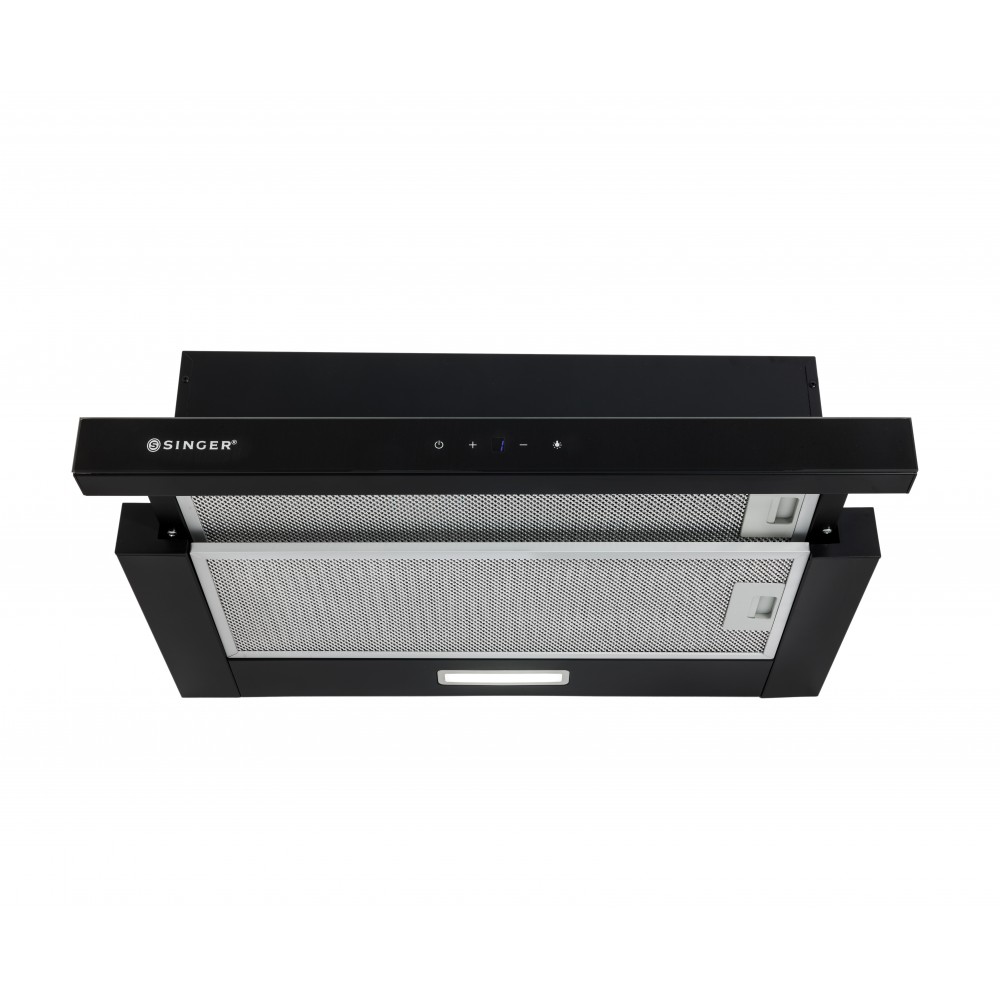 Singer απορροφητήρας BLACK TELESCOPIC 601A 24 60cm