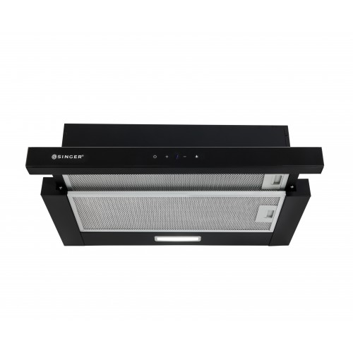 Singer απορροφητήρας BLACK TELESCOPIC 601A 24 60cm