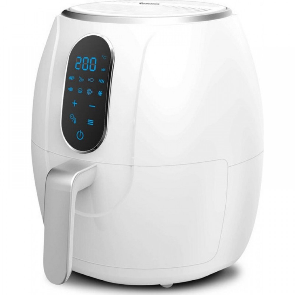 ΦΡΙΤΕΖΑ EUROSPIN AF-40AD ΑΕΡΟΣ DIGITAL 4lt 1500W ΑΣΠΡΗ