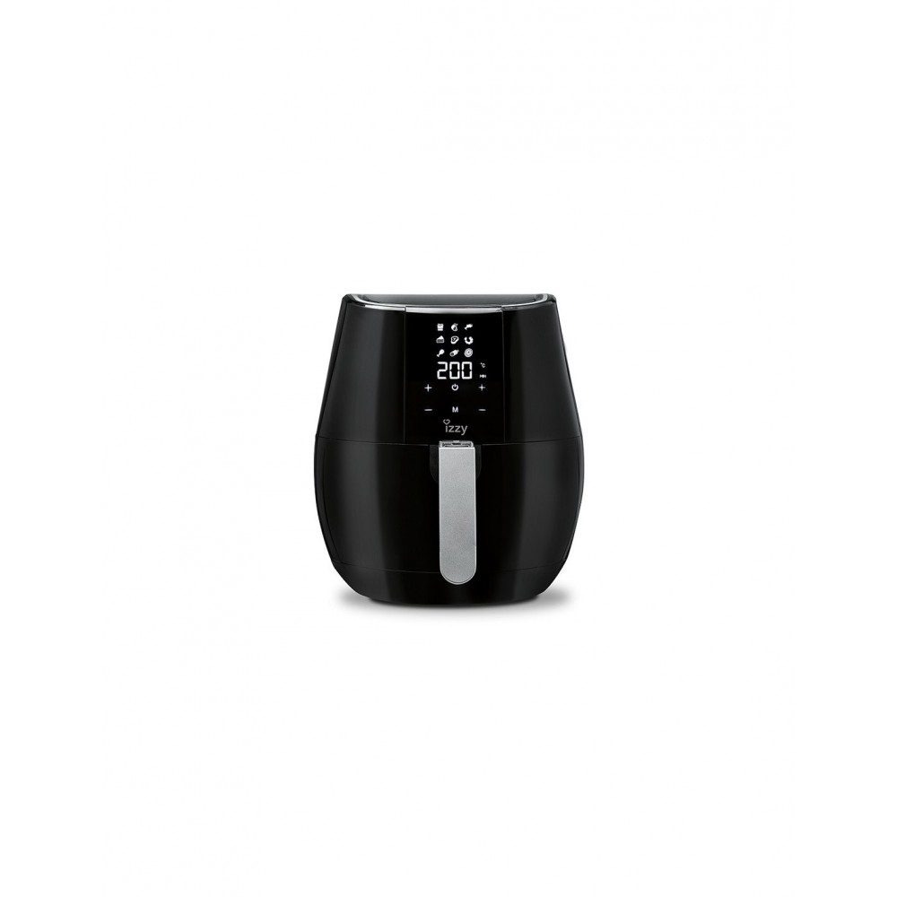 ΦΡΙΤΕΖΑ ΑΕΡΟΣ IZZY IZ-8206 DIGITAL 4,5lit 1500W ΜΑΥΡΗ