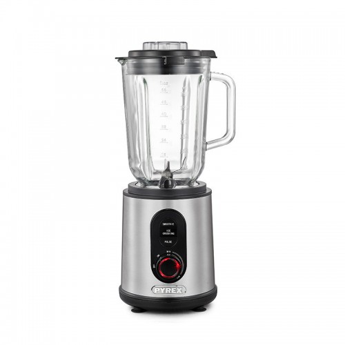 Pyrex SB-870 Μπλέντερ Γυάλινη Κανάτα 1.5lt 1200W Inox