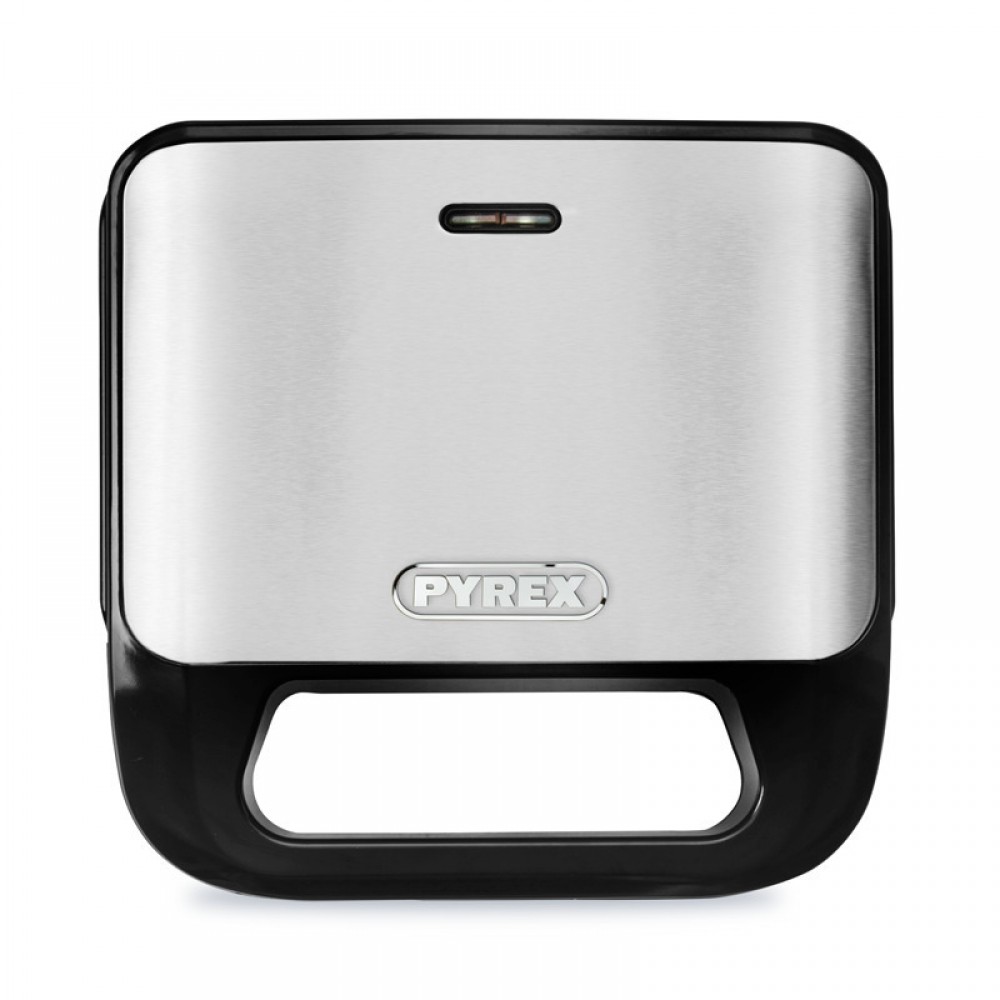 Pyrex SB-298 Τοστιέρα για 2 Τοστ 800W Μαύρη (333157)
