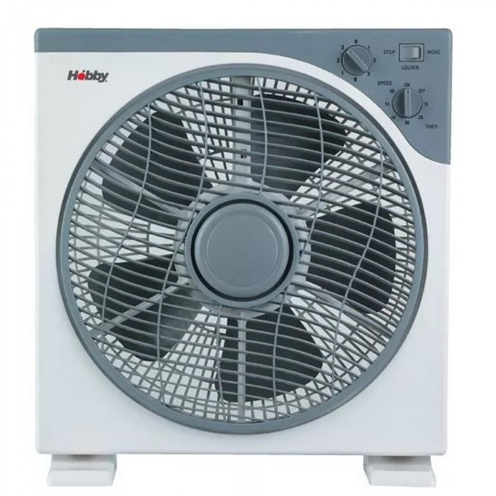 Hobby ΗBF-80572 Ανεμιστήρας Box Fan 40W Διαμέτρου 30cm