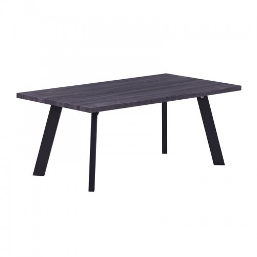 Baxter Τραπ.σαλονιού 110X60Cm Grey Walnut/βαφή Μαύρη