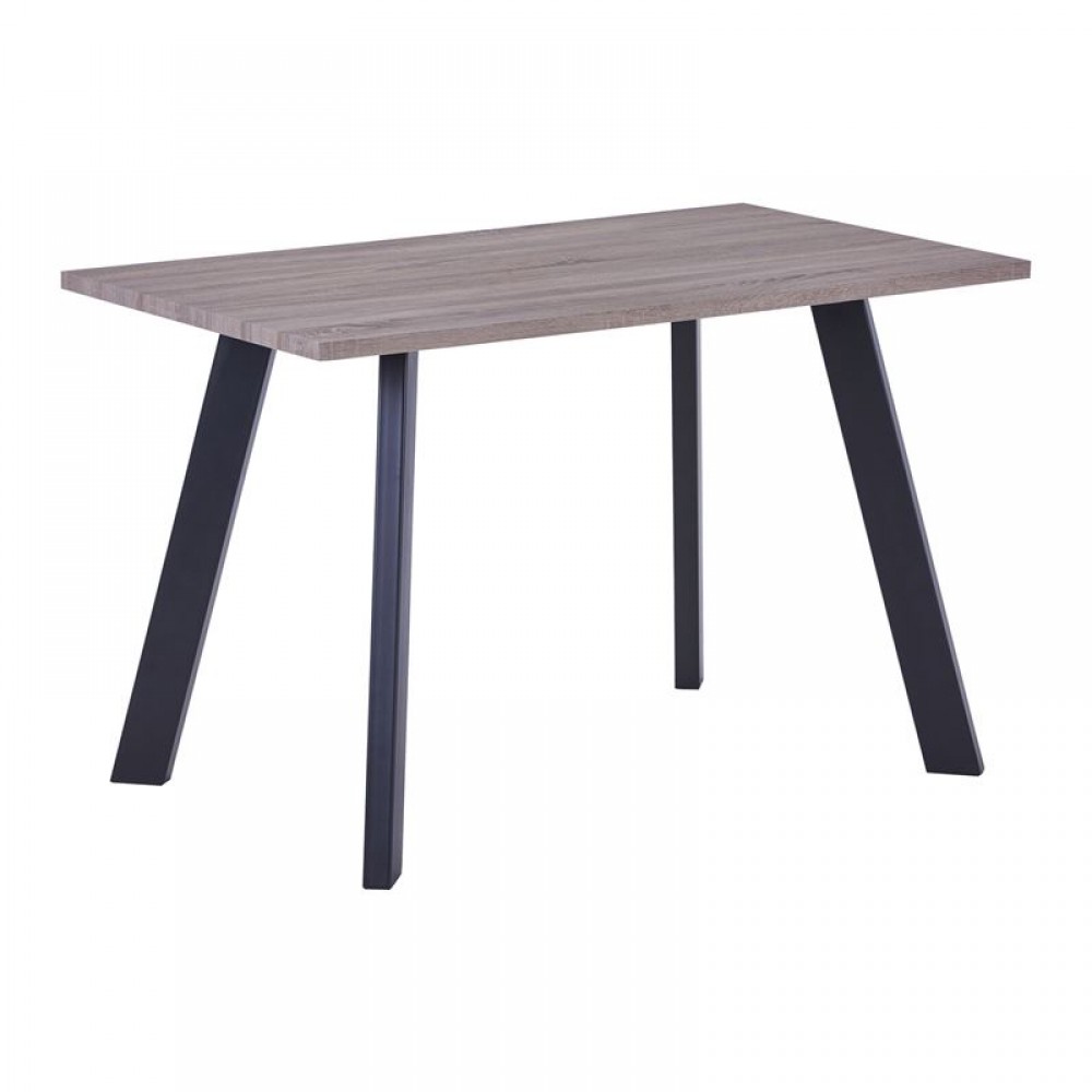 Baxter Τραπέζι 120X70Cm Sonoma Oak/βαφή Μαύρη