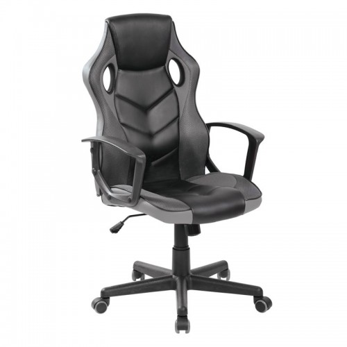 Bf7700 Bucket Πολυθρόνα Διευθ/ντή Mesh&pu Μαύρο/γκρι
