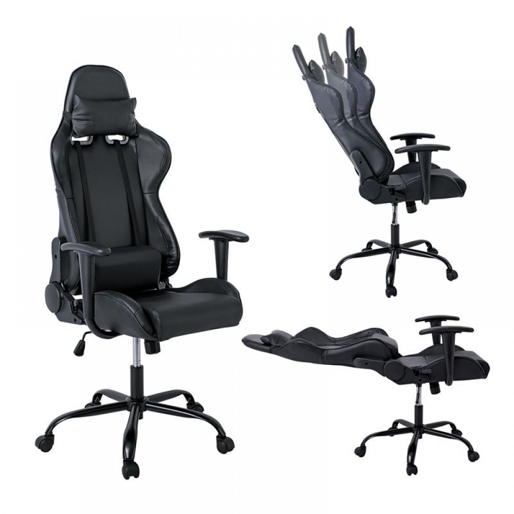 Bf8350 Gaming/manager Πολυθρόνα Pu Μαύρο