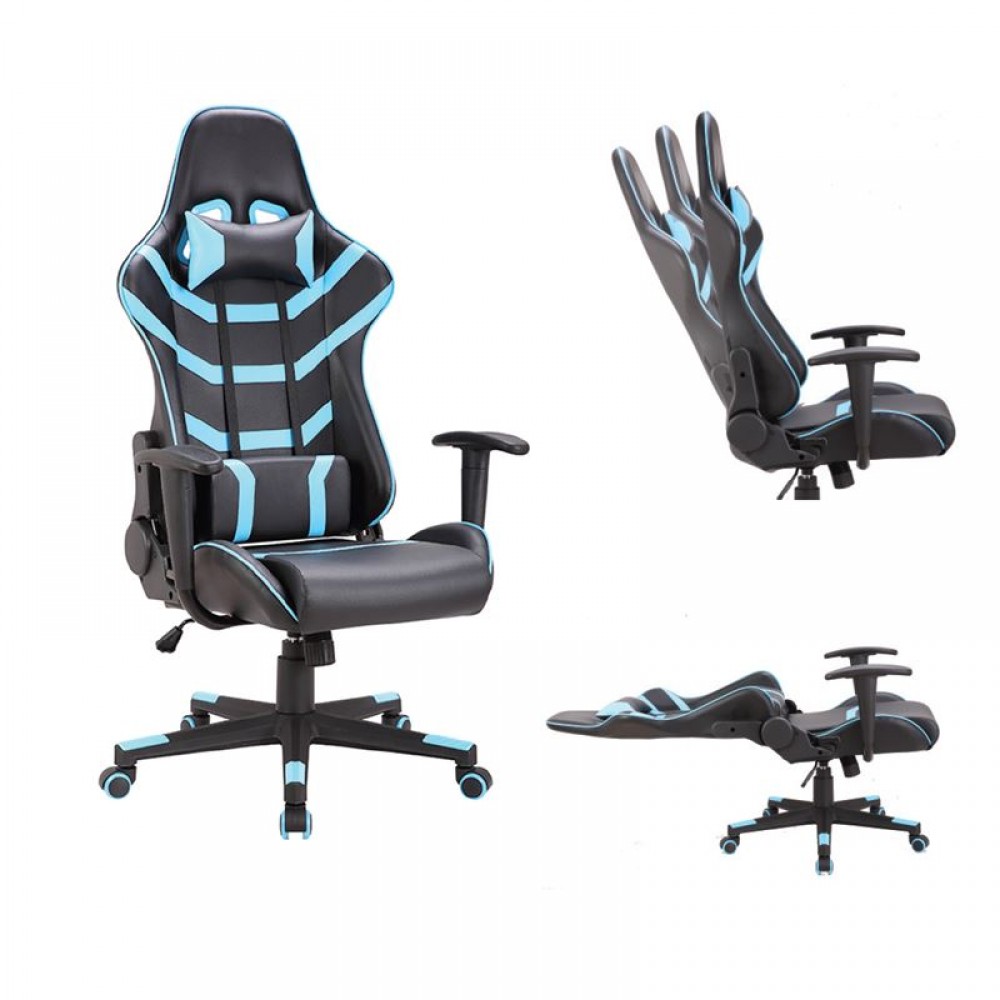 ΠΟΛΥΘΡΟΝΑ GAMING BF9050 PVC ΜΑΥΡΟ/ΜΠΛΕ