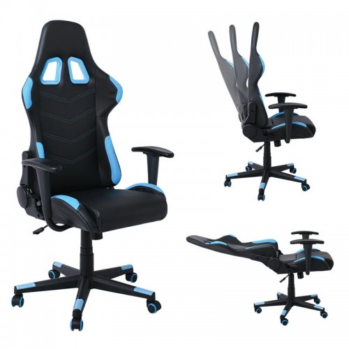 Bf9150 Gaming Πολυθρόνα Διευθ/ντή Pvc Μαύρο/μπλε