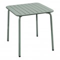 Brio Slat Τραπέζι Κήπου - Βεράντας, Μέταλλο Βαφή Sandy Green 5635C
