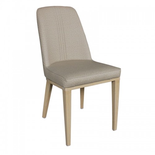 ΚΑΡΕΚΛΑ ΜΕΤΑΛΛΙΚΗ CASTER (45X60X89) ΒΑΦΗ ΦΥΣΙΚΟ/PU ΜΠΕΖ (Σετ 6τμχ)