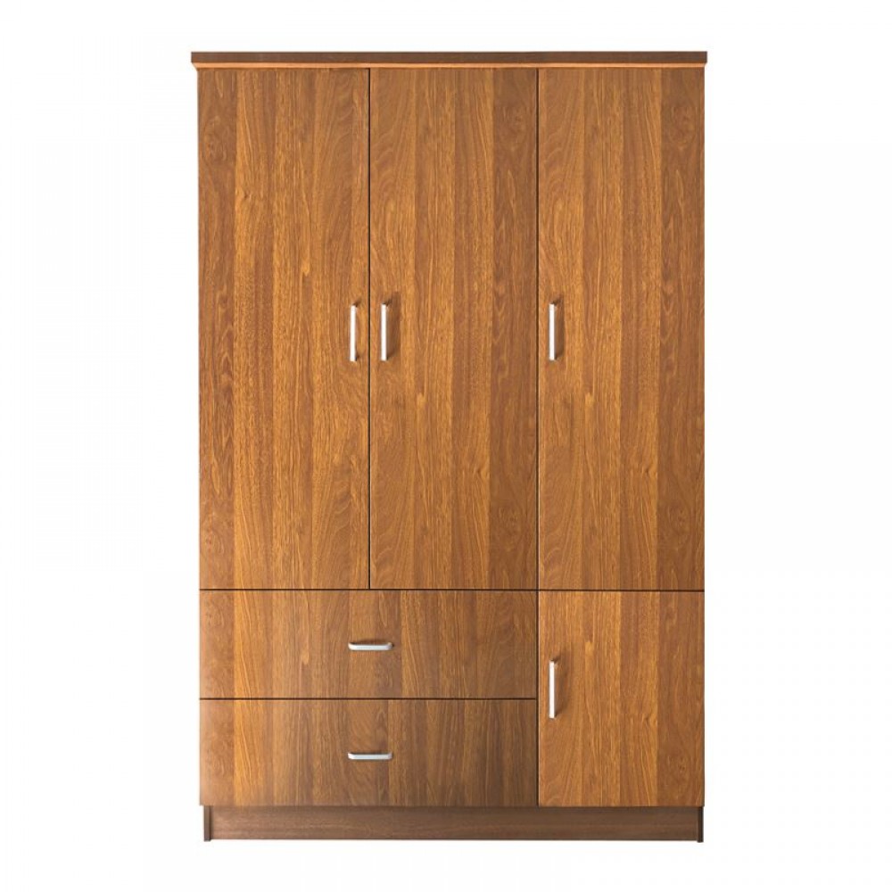 Closet Ντουλάπα 120X50X180Cm Καρυδί