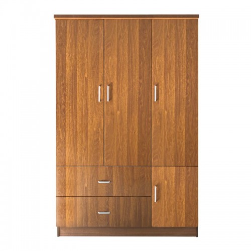 Closet Ντουλάπα 120X50X180Cm Καρυδί