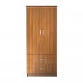 Closet Ντουλάπα 80X50X180Cm Καρυδί Ε8384,3