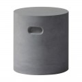 ΣΚΑΜΠΩ CONCRETE CYLINDER (Φ.37 Υ.40CM) CEMENT GREY