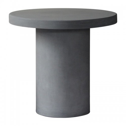 Concrete Cylinder Τραπέζι D.80Cm Cement Grey