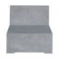 Concrete Καρέκλα Cement Grey 68X83X65Cm