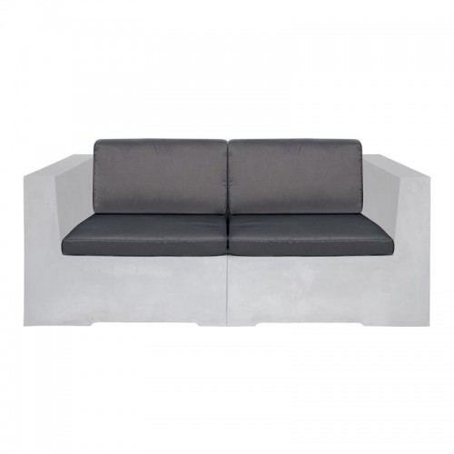Concrete Set Μαξ.2-Θ Καναπέ (4Τ) Ύφ.water Repellent Γκρι