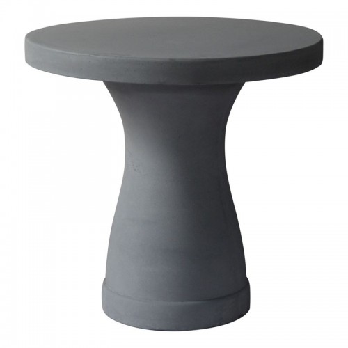 Concrete Τραπέζι D.80Cm Cement Grey