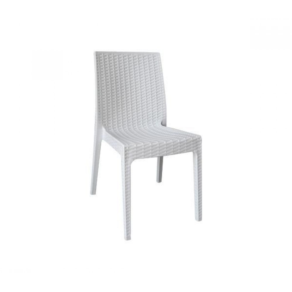 Καρέκλα polypropylene DAFNE σε λευκό χρώμα E328,1