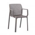ΠΟΛΥΘΡΟΝΑ ΠΟΛΥΠΡΟΠΥΛΕΝΙΟΥ DORIAN (54X55X83) PP-UV SAND BEIGE (Σετ 4τμχ)