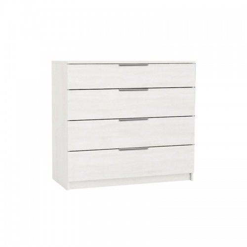 Drawer Συρταριέρα 4-Σ 80X40X83Cm Άσπρη Ε759,3