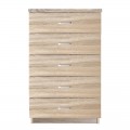 Drawer Συρταριέρα 5-Συρτ.60X40X97Cm Sonoma